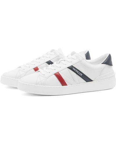 Moncler Monaco M Low Top Sneakers - White