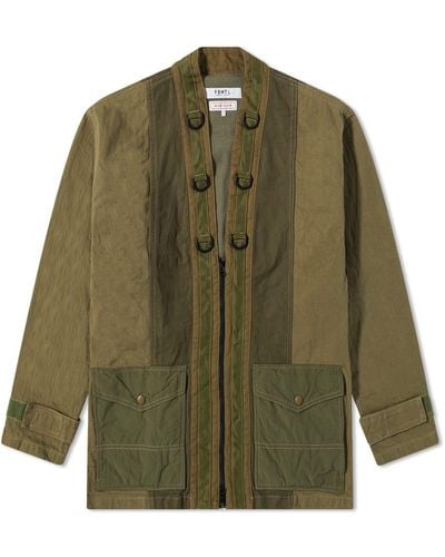 FDMTL Military Haori Jacket - Green