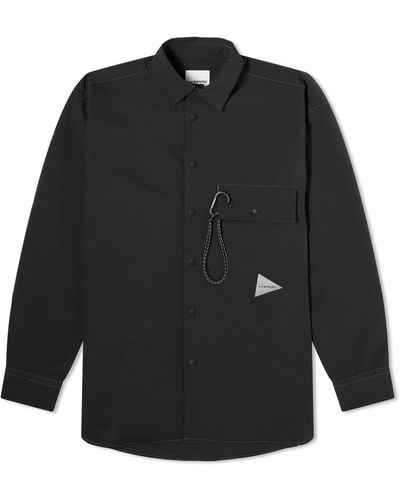 and wander Dry Breathable Shirt - Black
