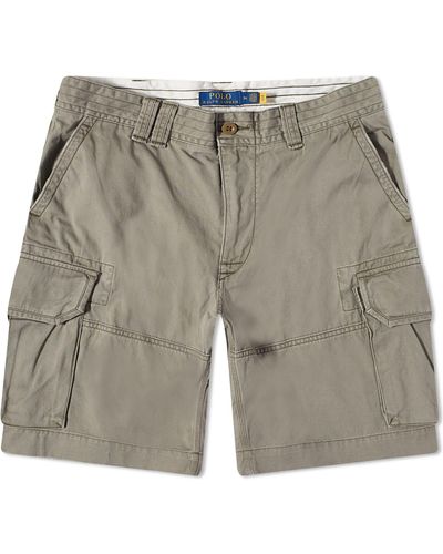 Polo Ralph Lauren Gellar Cargo Shorts - Grey