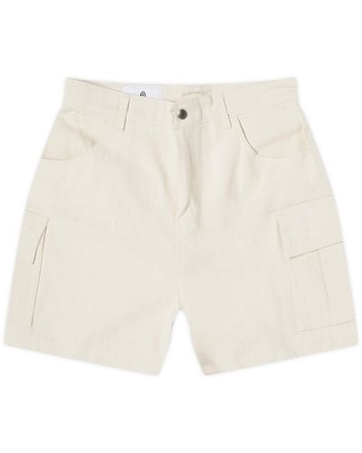 Ostrya Botwood Cargo Shorts - White