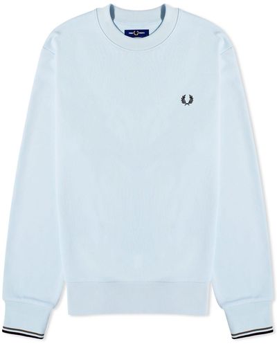 Fred Perry Crew Sweat - Blue