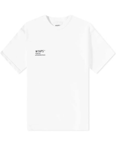 WTAPS Visual Uparmored Print T-Shirt - White