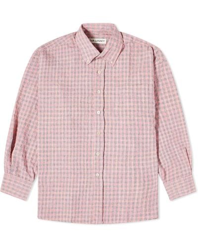 Our Legacy Borrowed Bd Shirt - Pink