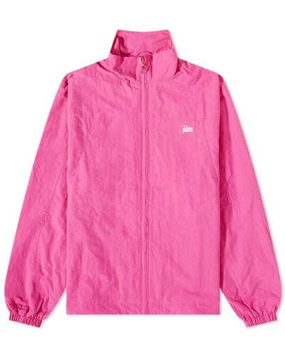 PATTA Basic Nylon M2 Track Jacket - Pink