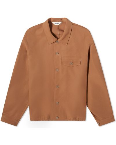 Digawel Shirt Jacket - Brown