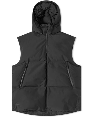 Norse Projects Arktisk Pertex Shield Hooded Gilet - Black