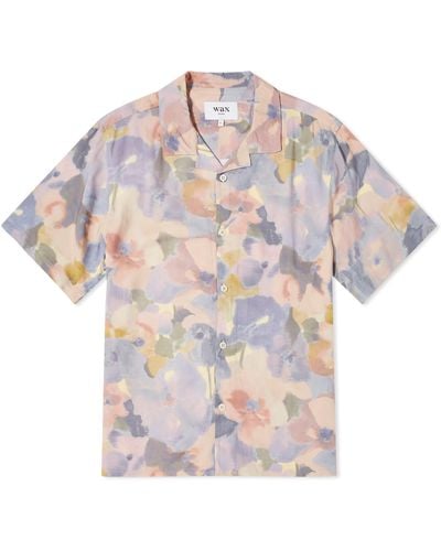 Wax London Didcot Botanic Pastel Vacation Shirt - Multicolour