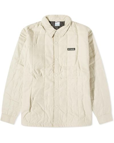 Columbia Landroamer Quilted Shirt Jacket - Natural