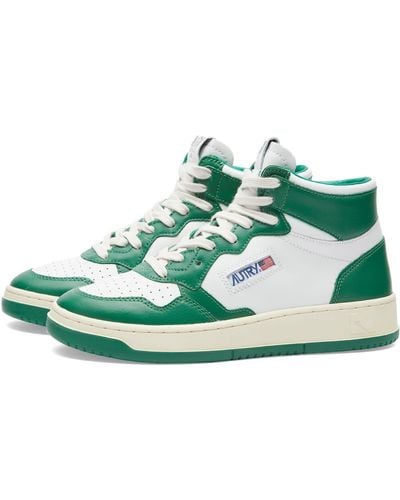 Autry Medalist Mid Sneakers - Green
