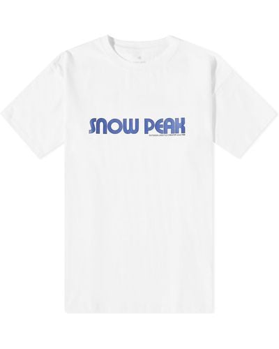 Snow Peak Land Station T-Shirt - White