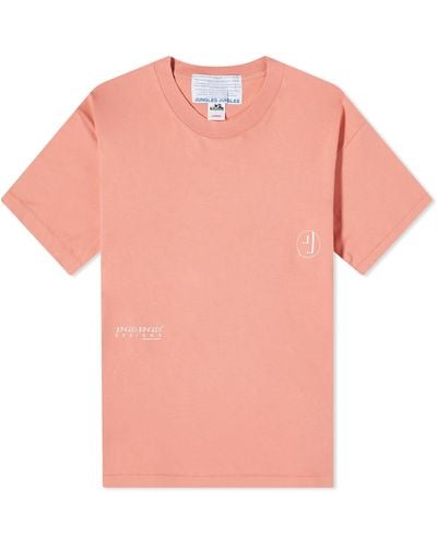 JUNGLES JUNGLES Symbols T-Shirt - Pink