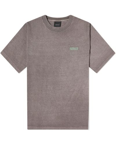 BOILER ROOM Core Logo T-Shirt - Gray