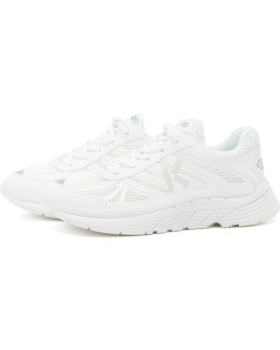 KENZO Pace Low Top Trainers - White