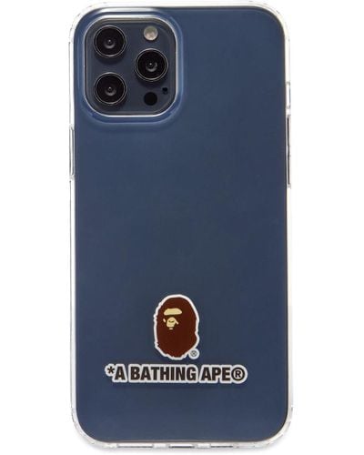 A Bathing Ape Iphone 12 Pro Max Case - Blue