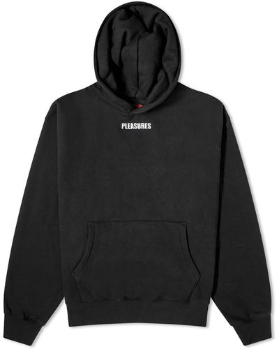 Pleasures hoodie deals black