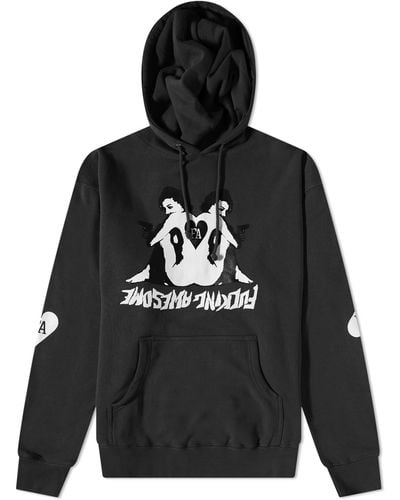 Fucking Awesome Cards Hoody - Black