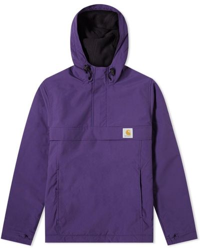 Carhartt Nimbus Pullover Jacket - Purple