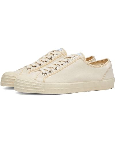 Novesta Star Master Contrast Stitch Sneakers - Natural