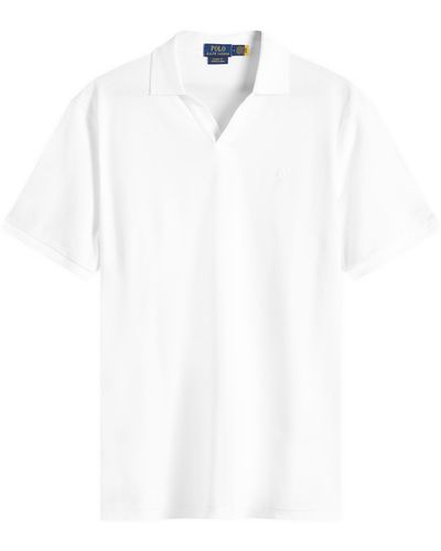 Polo Ralph Lauren Johny Skipper Collar Polo Shirt - White