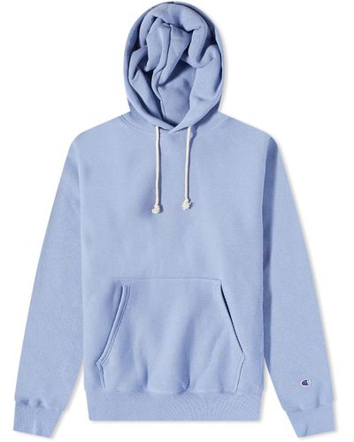 Baby blue champion store hoodie mens