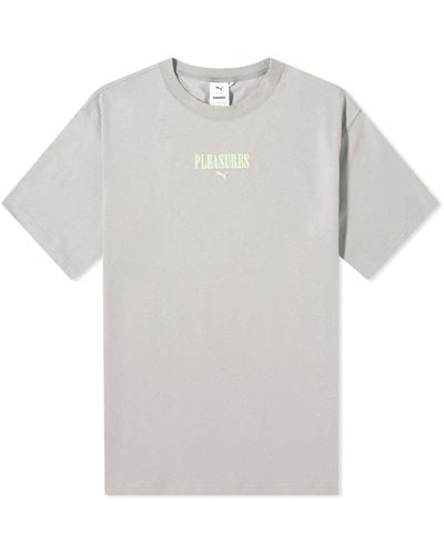 PUMA X Pleasures Graphic T-Shirt - Grey