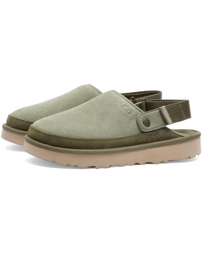 UGG ® Goldencoast Clog Suede Sandals - Green