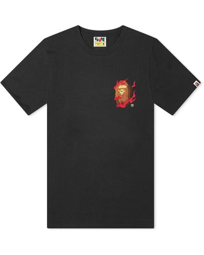 A Bathing Ape Bape Souvenir T-Shirt - Black