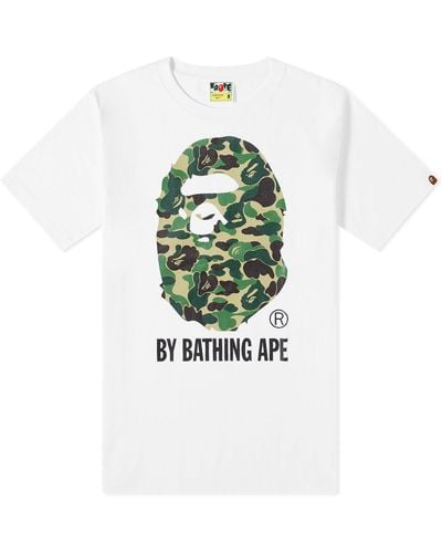 A Bathing Ape Abc Camo By Bathing Ape T-Shirt - Green