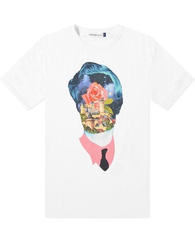 Undercover Rose Castle T-Shirt - White