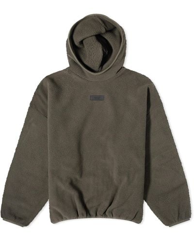 Fear Of God Spring Fleeve Pullover Hoodie - Green