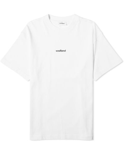 Soulland Kai Blur T-Shirt - White