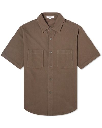 Lady White Co. Lady Co. Pique Work Shirt - Brown