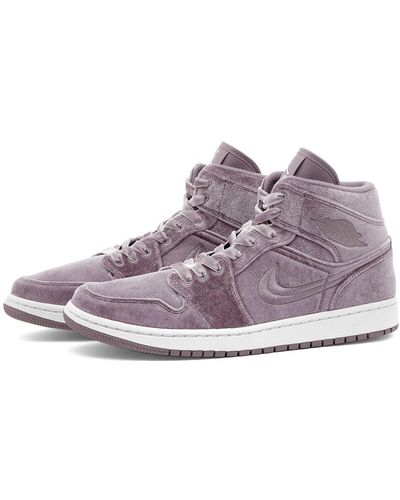 Nike 1 Mid Velvet W Sneakers - Purple