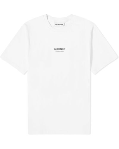 Han Kjobenhavn Shadows Moon T-Shirt - White
