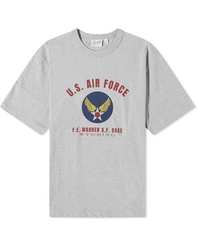 Uniform Bridge Wyoming Air Force T-Shirt - Gray