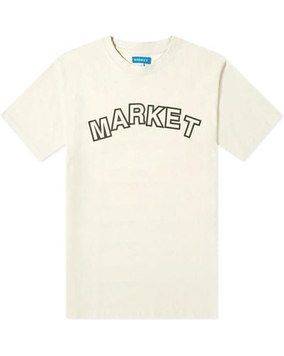 Market Community Garden T-Shirt - Natural