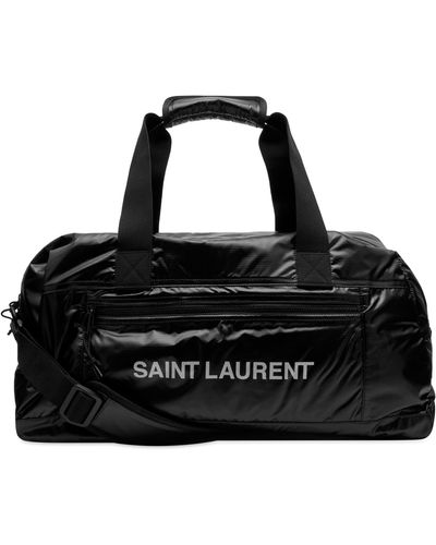 Saint Laurent Ripstop Duffle Bag - Black
