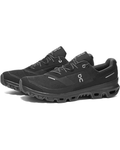 On Shoes Running Cloudventure Waterproof Sneakers - Black