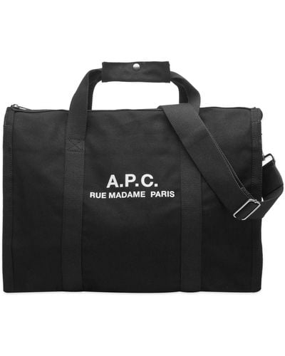 A.P.C. Recuperation Gym Bag - Black