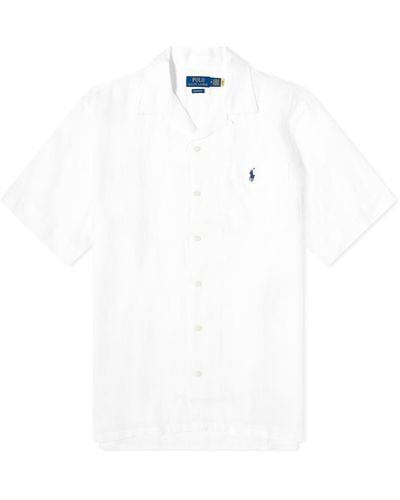Polo Ralph Lauren Linen Vacation Shirt - White
