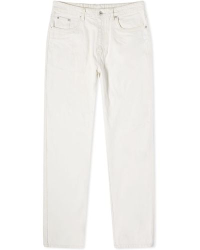 MKI Miyuki-Zoku 16Oz Denim Jeans - White