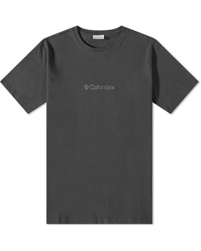 Columbia Explorers Canyon Logo T-Shirt - Grey