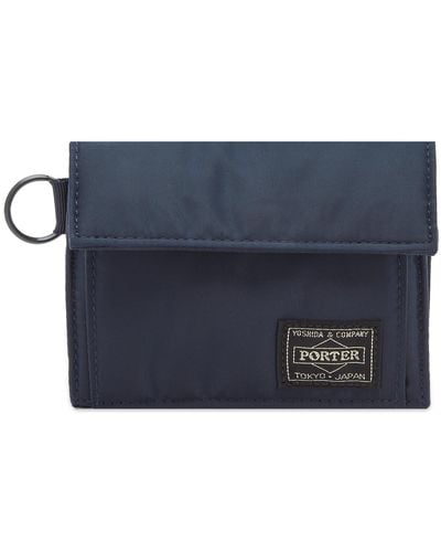 Porter-Yoshida and Co Tanker Wallet - Blue