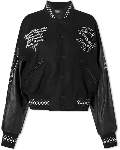 Amiri Varsity Jacket - Black