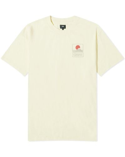 Edwin Sunset On Mt Fuji T-Shirt - Natural