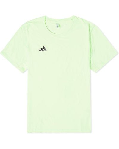 adidas Originals Adidas Adizero Running T-Shirt - Green