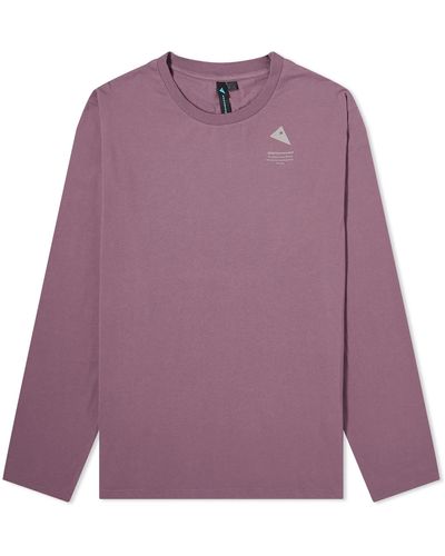 Klättermusen Klattermusen Long Sleeve Runa Maker T-Shirt - Purple