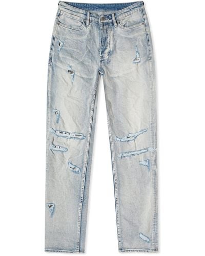 Ksubi Van Winkle Punk Blue Shred Jeans