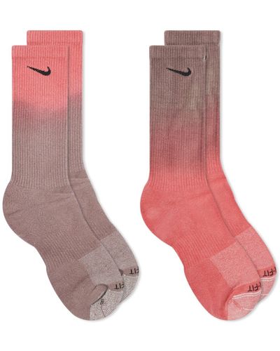 Nike Everyday Plus Cushioned Crew Sock - Brown